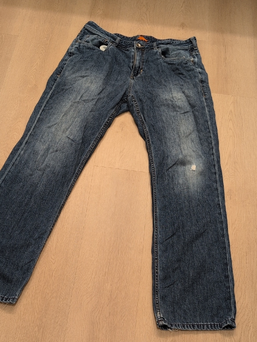 Tommy Bahama 36x34 Cayman Island Relaxed Classic Men's Dark Blue Denim Jeans